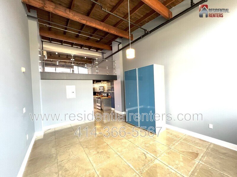 Rare Open Concept Riverwest Loft, Garage Parking Included, Cream City Brick, Pet Friendly! property image