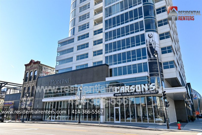 Welcome to the Moderne. Unmatched Downtown Luxury Condo Living, Heated Garage Parking, and Lavish Amenities. property image